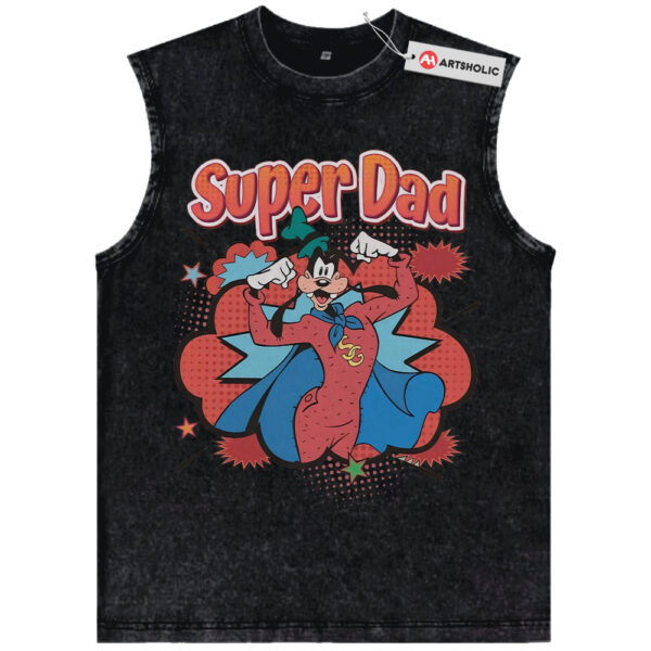 Super Dad Tank Top, Goofy Tank Top, Father's Day Tank Top, Animated Tank Top, Vintage Tank Top