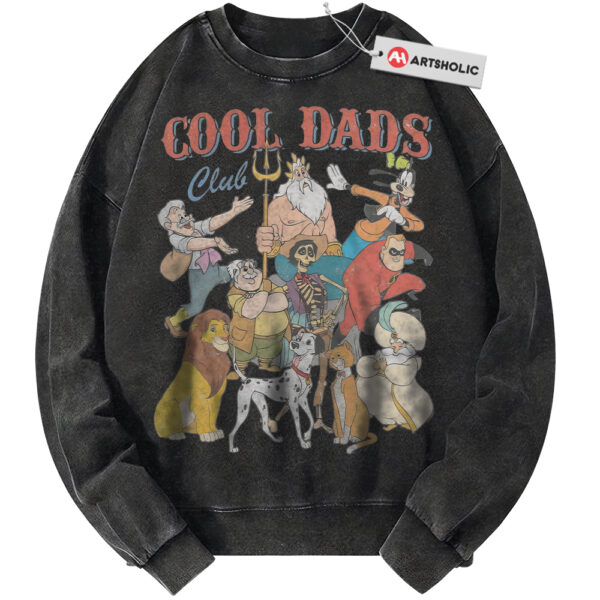 Cool Dads Club Sweatshirt, Disney Dad Sweatshirt, Father's Day Sweatshirt, Animated Sweatshirt, Vintage Sweatshirt