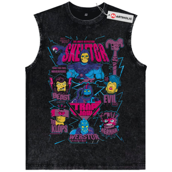 Skeletor Tank Top, Masters of the Universe Tank Top, Animated Tank Top, Vintage Tank Top