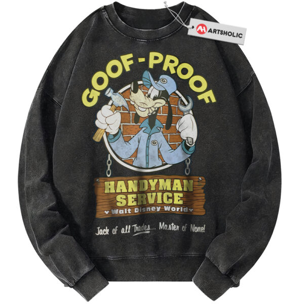Goofy Sweatshirt, Disney Sweatshirt, Animated Sweatshirt, Vintage Sweatshirt