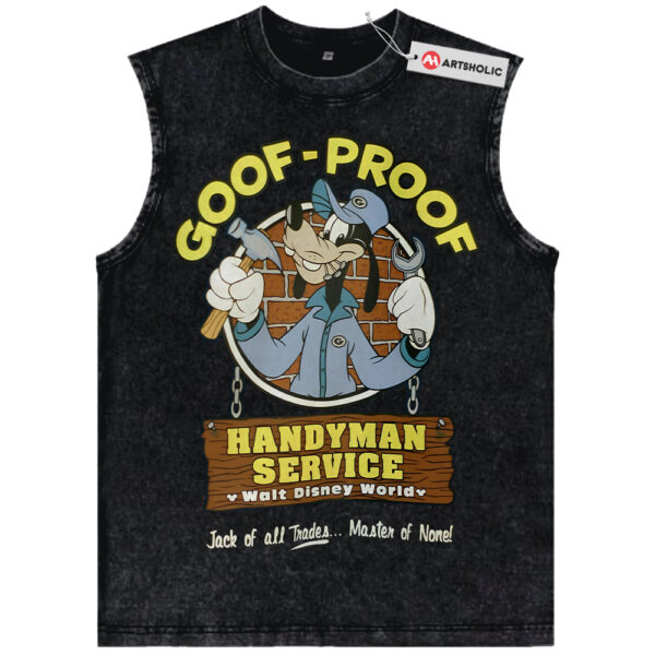 Goofy Tank Top, Disney Tank Top, Animated Tank Top, Vintage Tank Top