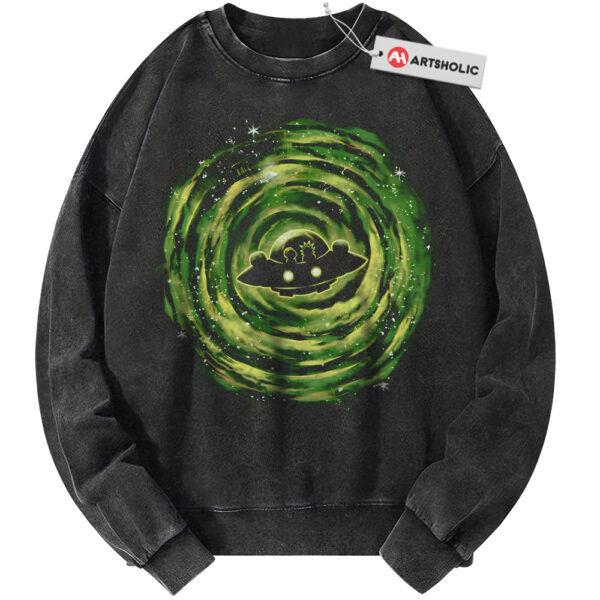 Rick and Morty Sweatshirt, Animated Sweatshirt, Vintage Sweater