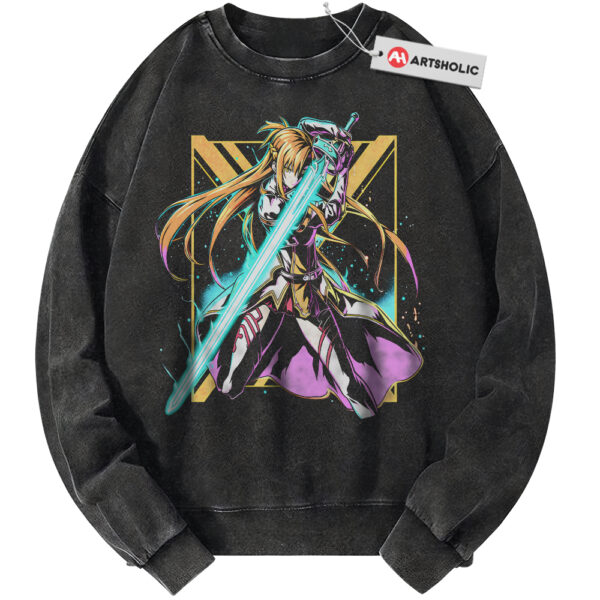 Yuuki Asuna Sweatshirt, Sword Art Online Sweatshirt, Anime Sweatshirt, Vintage Sweater