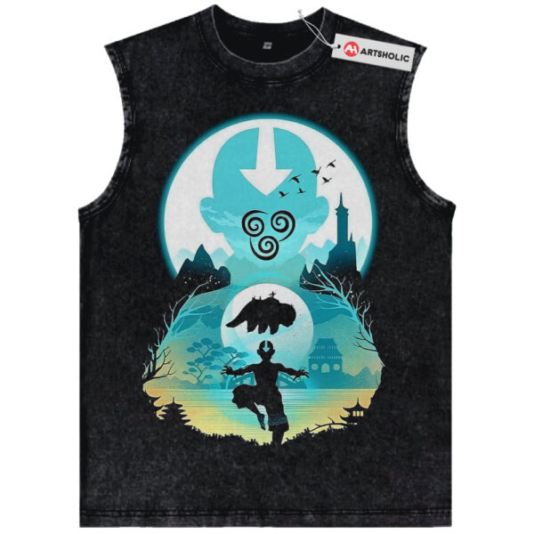 Aang Tank Top, Avatar the Last Airbender Tank Top, Animated Tank Top, Vintage Tank Top