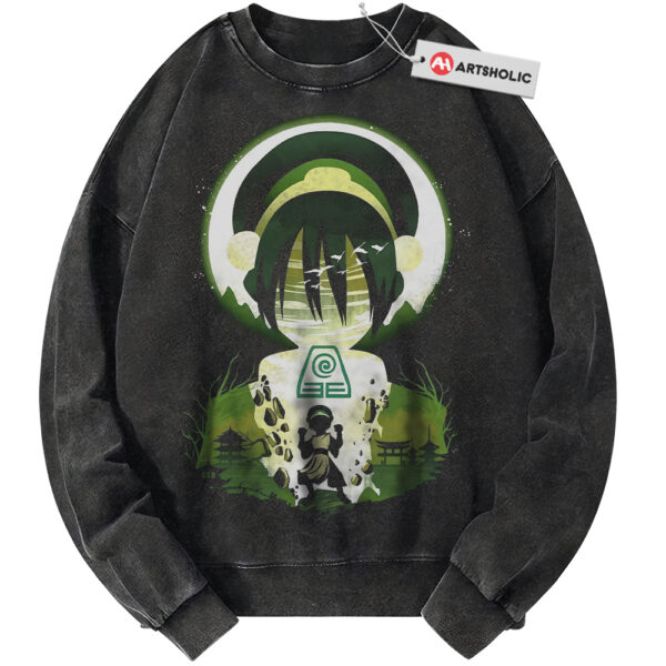 Toph Beifong Sweatshirt, Avatar the Last Airbender Sweatshirt, Animated Sweatshirt, Vintage Sweatshirt