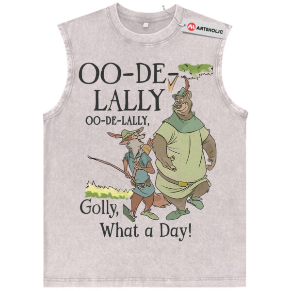 Robin Hood Tank Top, Animated Tank Top, Vintage Tank Top