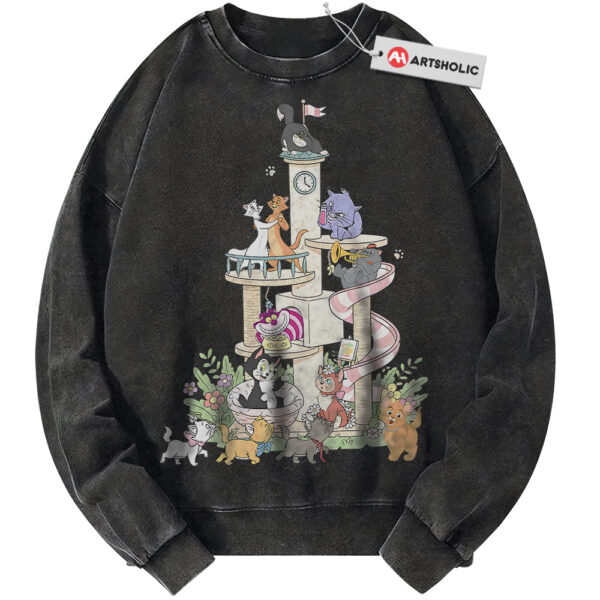 The Aristocats Sweatshirt, Animated Sweatshirt, Vintage Sweatshirt