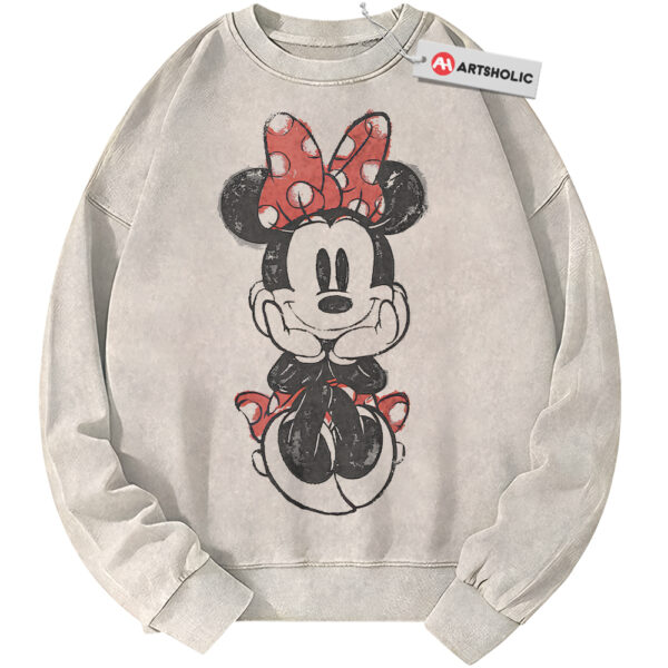 Minnie Mouse Sweatshirt, Disney Sweatshirt, Animated Sweatshirt, Vintage Sweater