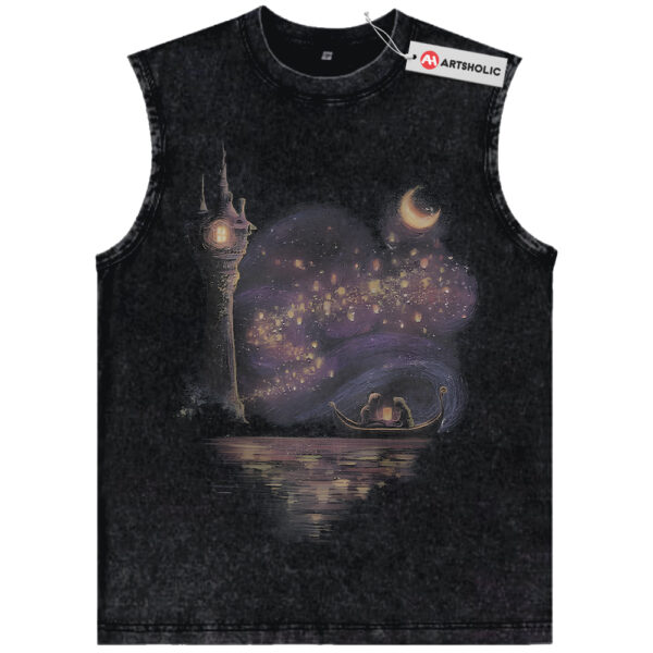 Rapunzel Tank Top, Tangled Tank Top, Animated Tank Top, Vintage Tank Top