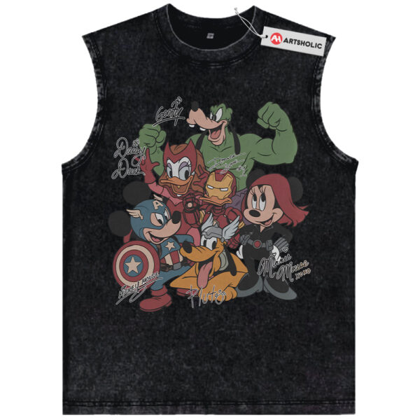 Mickey Mouse Tank Top, Donald Duck Tank Top, Pluto Tank Top, Disney Tank Top, Animated Tank Top, Vintage Tank Top