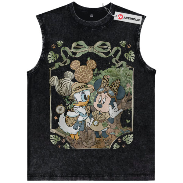 Minnie Mouse Tank Top, Daisy Duck Tank Top, Disney Tank Top, Animated Tank Top, Vintage Tank Top