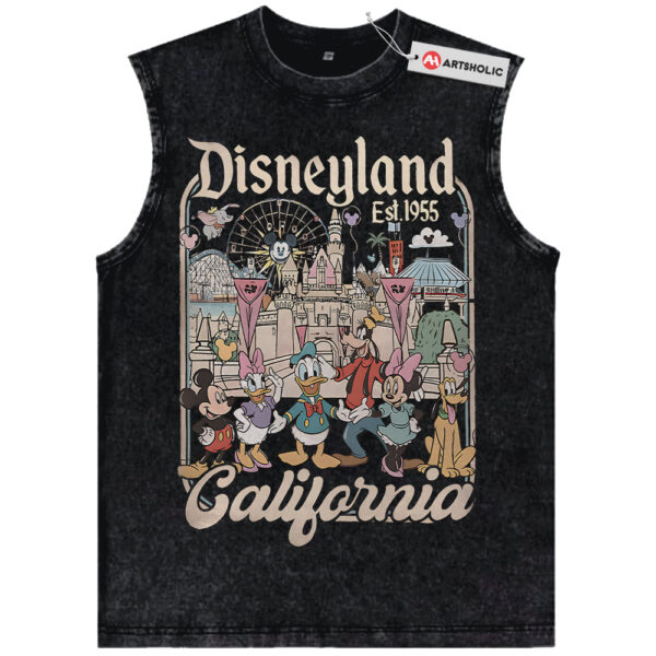 Disney Land Tank Top, Mickey Mouse Tank Top, Donald Duck Tank Top, Animated Tank Top, Vintage Tank Top