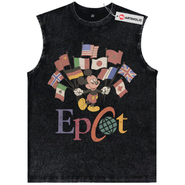 Mickey Mouse Tank Top, Animated Tank Top, Vintage Tank Top