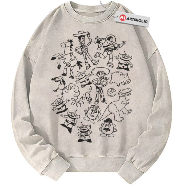 Toy Story Sweatshirt, Animated Sweatshirt, Vintage Sweater