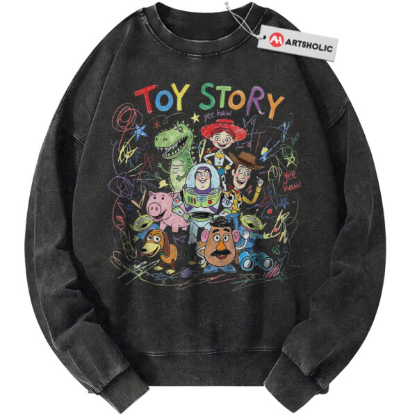 Toy Story Sweatshirt, Disney Sweatshirt, Animated Sweatshirt, Vintage Sweatshirt