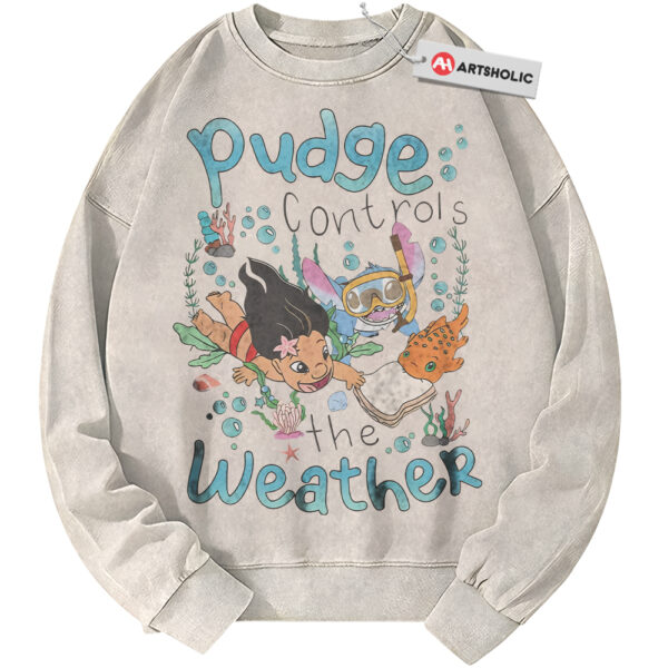Lilo and Stitch Sweatshirt, Disney Sweatshirt, Animated Sweatshirt, Vintage Sweater