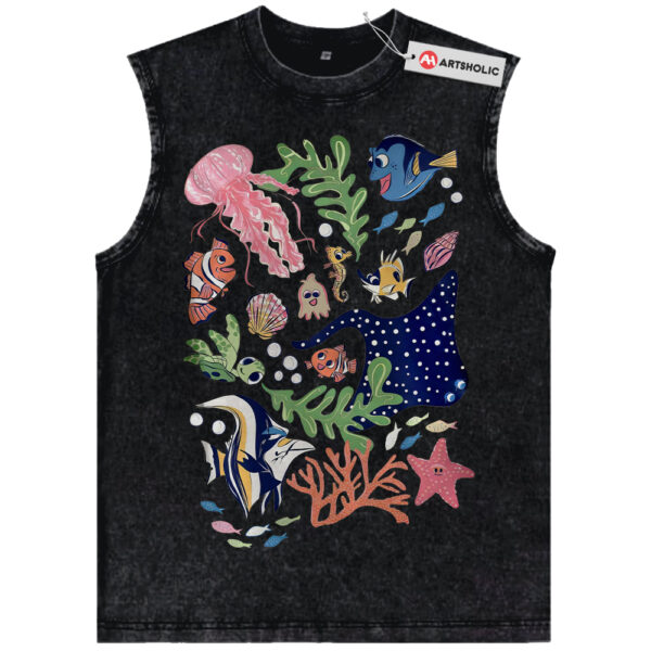 Finding Nemo Tank Top, Finding Dory Tank Top, Animated Tank Top, Vintage Tank Top