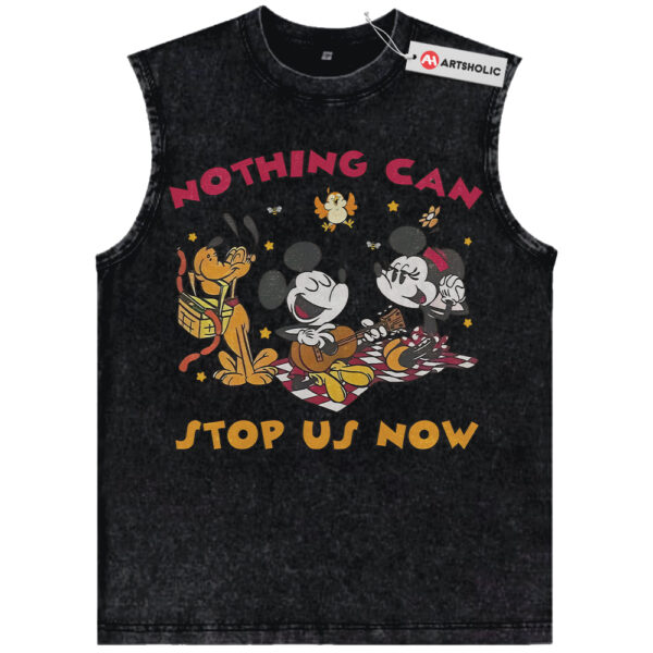 Mickey Mouse Tank Top, Minnie Mouse Tank Top, Pluto Tank Top, Disney Tank Top, Animated Tank Top, Vintage Tank Top