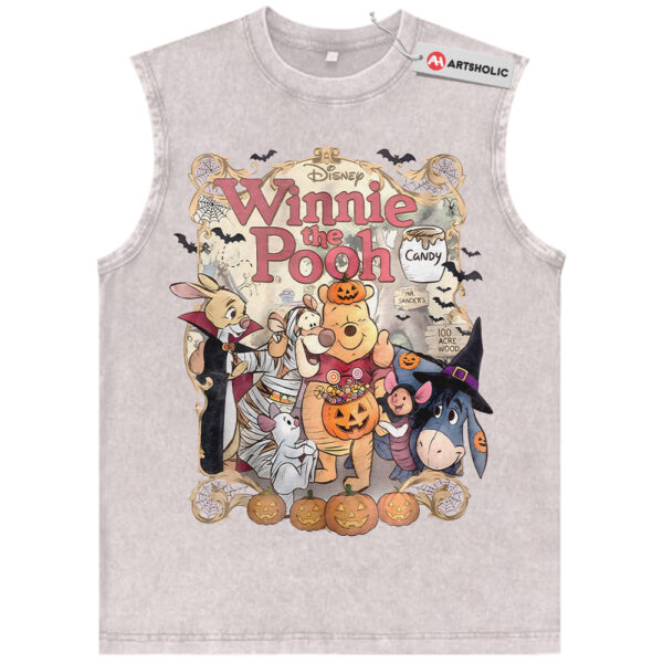 Winnie the Pooh Tank Top, Halloween Tank Top, Animated Tank Top, Vintage Tank Top