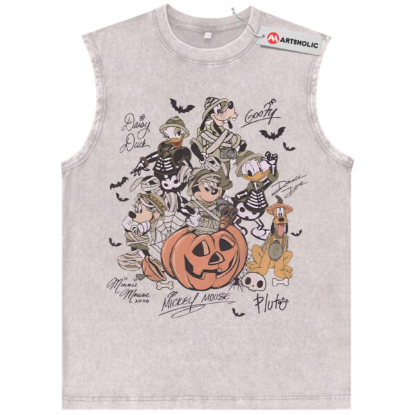 Donald Duck Tank Top, Mickey Mouse Tank Top, Goofy Tank Top, Pluto Tank Top, Halloween Tank Top, Disney Tank Top, Animated Tank Top, Vintage Tank Top