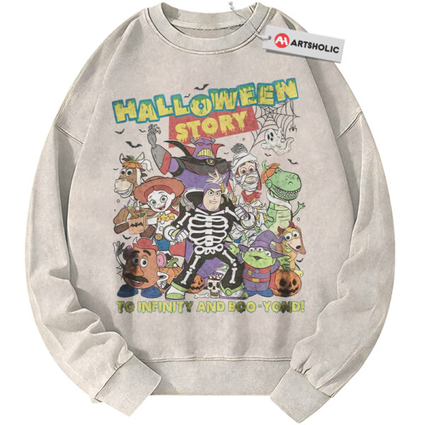 Toy Story Sweatshirt, Halloween Sweatshirt, Animated Sweatshirt, Vintage Sweatshirt