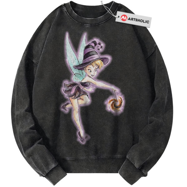 Tinker Bell Sweatshirt, Halloween Sweatshirt, Animated Sweatshirt, Vintage Sweater