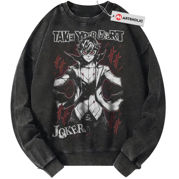 Joker Sweatshirt, Persona 5 Sweatshirt, Game Sweatshirt, Vintage Sweatshirt