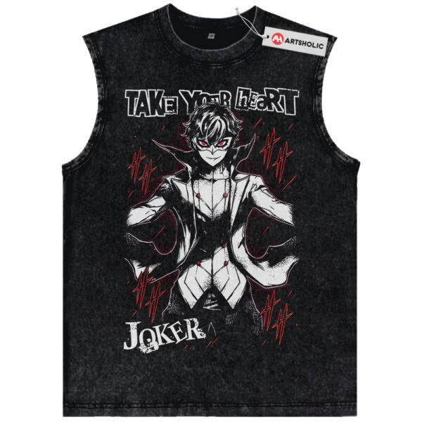 Joker Tank Top, Persona 5 Tank Top, Game Tank Top, Vintage Tank Top
