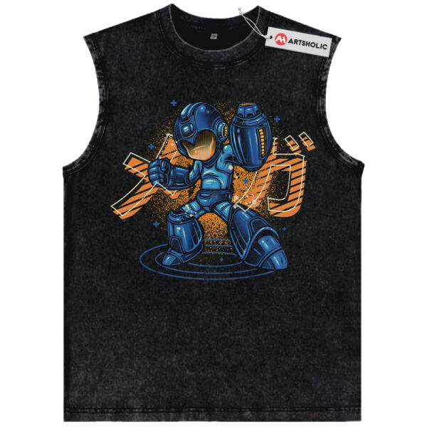 Mega Man Tank Top, Game Tank Top, Vintage Tank Top