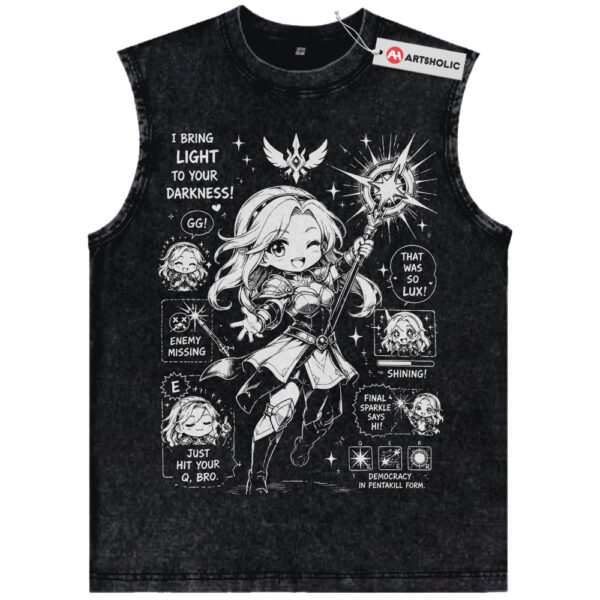 Lux Tank Top, League of Legends Tank Top, LOL Tank Top, Game Tank Top, Vintage Tank Top