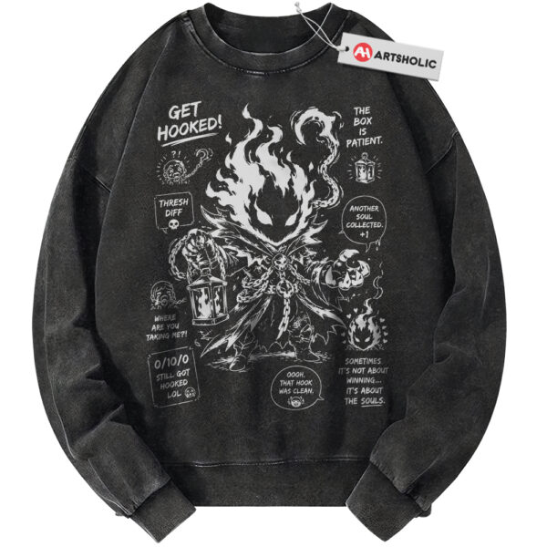 Thresh Sweatshirt, League of Legends Sweatshirt, LOL Sweatshirt, Game Sweatshirt, Vintage Sweater