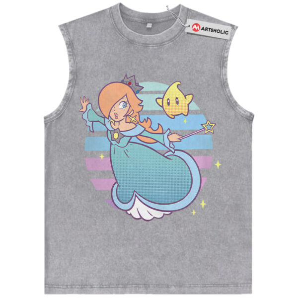 Rosalina and Luma Tank Top, Super Mario Tank Top, Game Tank Top, Vintage Tank Top