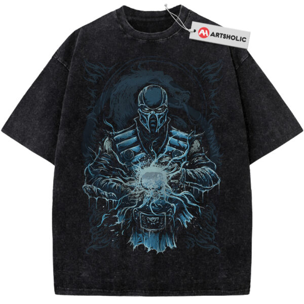 Sub Zero Shirt, Mortal Kombat Shirt, Game Shirt, Vintage Tee