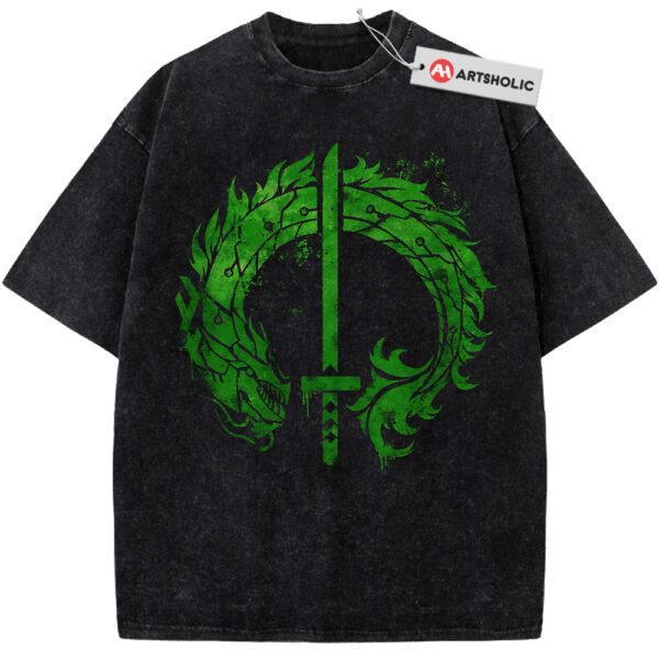 Genji Shirt, Overwatch Shirt, Game Shirt, Vintage T-Shirt