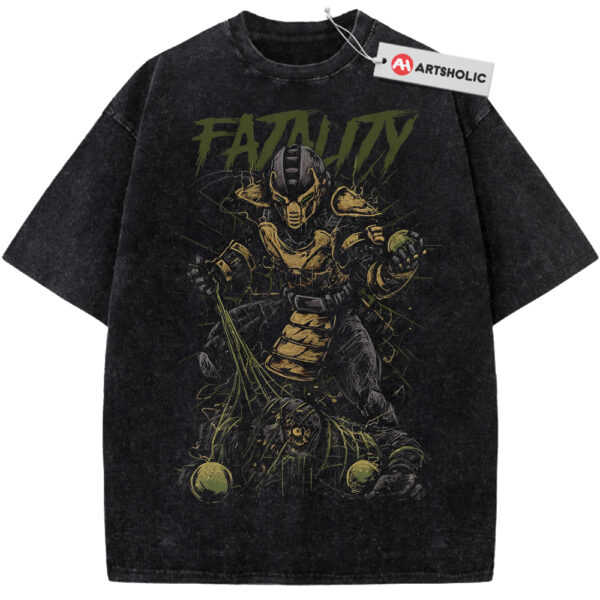 Cyrax Shirt, Mortal Kombat Shirt, Game Shirt, Vintage Tee