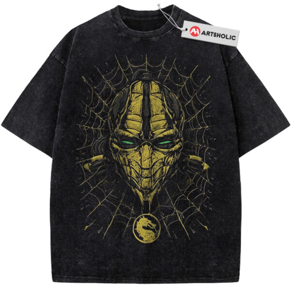 Scorpion Shirt, Mortal Kombat Shirt, Game Shirt, Vintage Tee