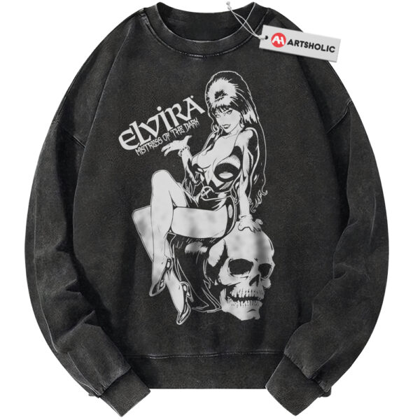 Elvira: Mistress of the Dark Sweatshirt, Halloween Sweatshirt, Horror Sweatshirt, Vintage Sweater