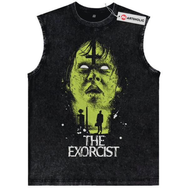 Regan MacNeil Tank Top, The Exorcist Tank Top, Halloween Tank Top, Horror Tank Top, Vintage Tank Top