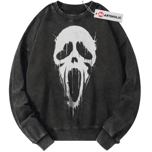 Ghostface Sweatshirt, Scream Sweatshirt, Halloween Sweatshirt, Horror Sweatshirt, Vintage Sweatshirt