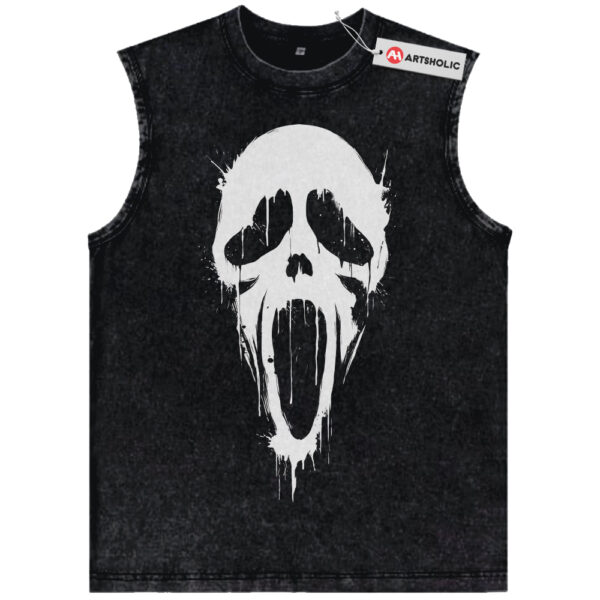 Ghostface Tank Top, Scream Tank Top, Halloween Tank Top, Horror Tank Top, Vintage Tank Top