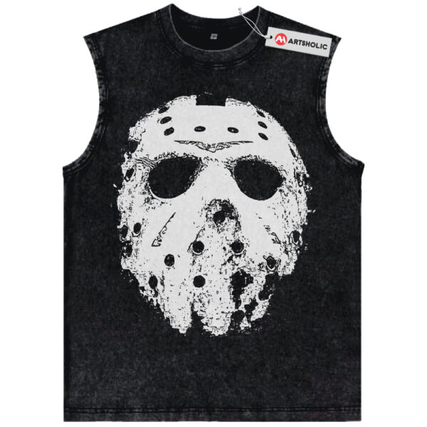 Jason Voorhees Tank Top, Friday the 13th Tank Top, Halloween Tank Top, Horror Tank Top, Vintage Tank Top