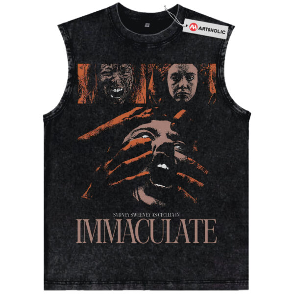 Immaculate Tank Top, Halloween Tank Top, Horror Tank Top, Vintage Tank Top