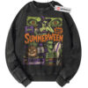 Summerween Sweatshirt, Frankenstein Sweatshirt, Halloween Sweatshirt, Horror Sweatshirt, Vintage Sweater