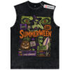 Summerween Tank Top, Frankenstein Tank Top, Halloween Tank Top, Horror Tank Top, Vintage Tank Top