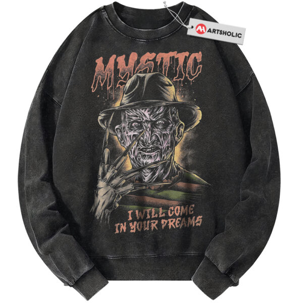 Freddy Krueger Sweatshirt, A Nightmare on Elm Street Sweatshirt, Halloween Sweatshirt, Horror Sweatshirt, Vintage Sweatshirt