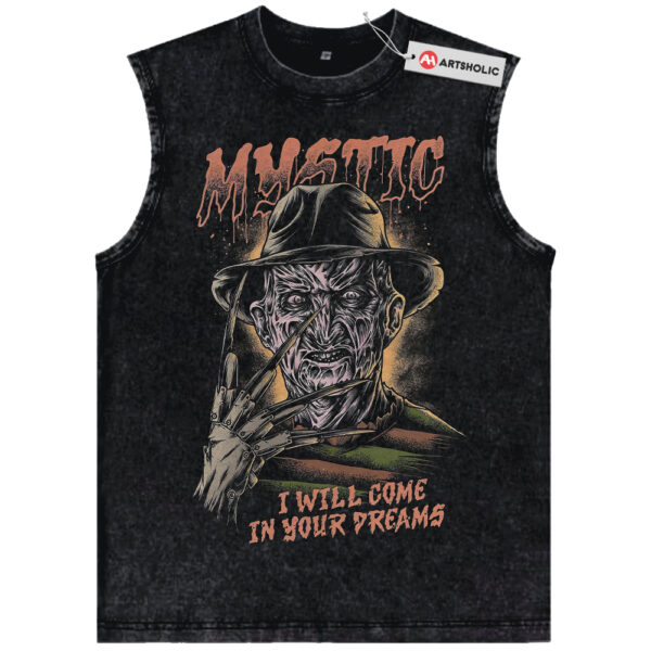 Freddy Krueger Tank Top, A Nightmare on Elm Street Tank Top, Halloween Tank Top, Horror Tank Top, Vintage Tank Top
