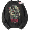 Freddy Krueger vs Jason Voorhees Sweatshirt, Halloween Sweatshirt, Horror Sweatshirt, Vintage Sweatshirt