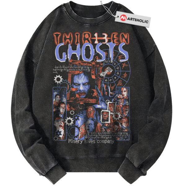 The ThirSweaternth Ghost Sweatshirt, 13 Ghosts Sweatshirt, Halloween Sweatshirt, Horror Sweatshirt, Vintage Sweatshirt
