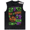 Night of Horror Tank Top, Halloween Tank Top, Vintage Tank Top