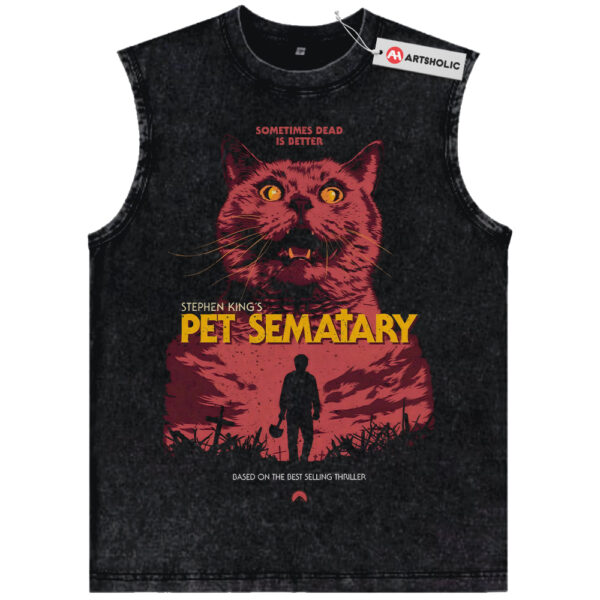 Pet Sematary Tank Top, Halloween Tank Top, Horror Tank Top, Vintage Tank Top